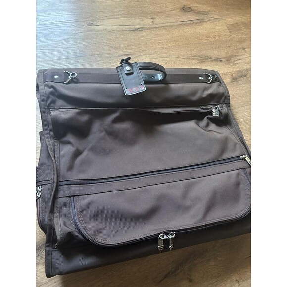 TUMI Alpha Bi Fold Garment Bag Travel Brown - Picture 1 of 5